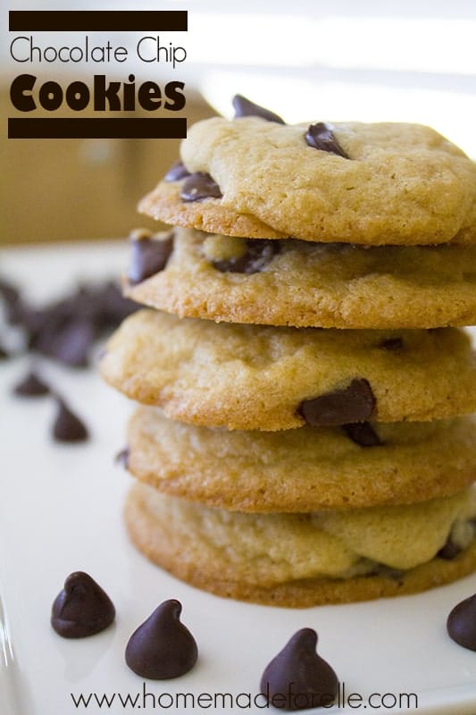 The best homemade chocolate chip cookies